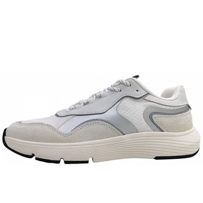 Marc O'Polo sportlicher Schnürer in white/slilver 104