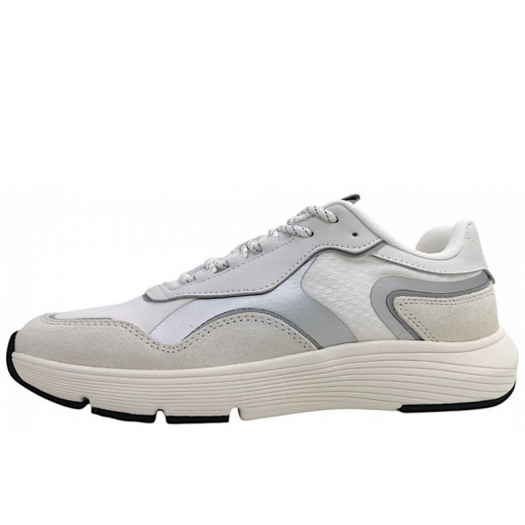 Marc O'Polo sportlicher Schnürer in white/slilver 104