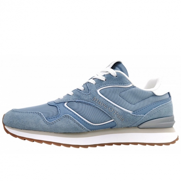 Marc O'Polo Sneaker sportlicher Schnürer in high sky/offwhite 838