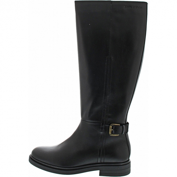 Marc O'Polo Flat Heel Long Boot Langschaftstiefel in black