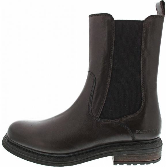 Marc O'Polo Chelsea Boot in dark brown