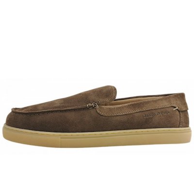 Marc O'Polo Slipper Slipper in dark taupe 718