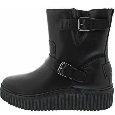 Marc O'Polo Flat Heel Chelsea Stiefelette in black Marc O'Polo Flat Heel Chelsea Stiefelette in black