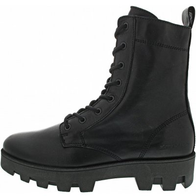 Marc O'Polo Lace Flatheel Bootie Schnürstiefel in black