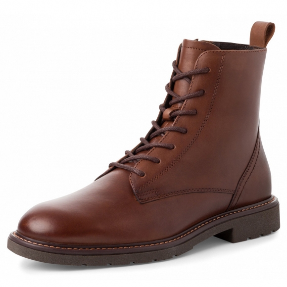 Marco Tozzi GMK Schnürstiefel in cognac