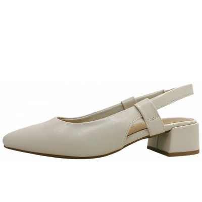 Marco Tozzi Sling Sandalette in cream 40D Marco Tozzi Sling Sandalette in cream 40D