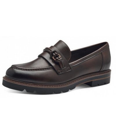 Marco Tozzi slippermodel 2470441 Slipper in dunkelbraun