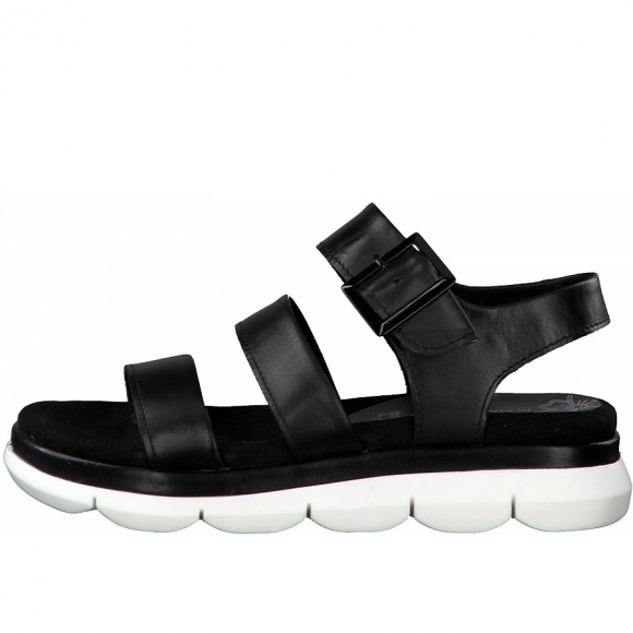 Marco Tozzi Riemchensandalen in BLACK