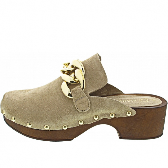 Marco Tozzi Clogs in taupe