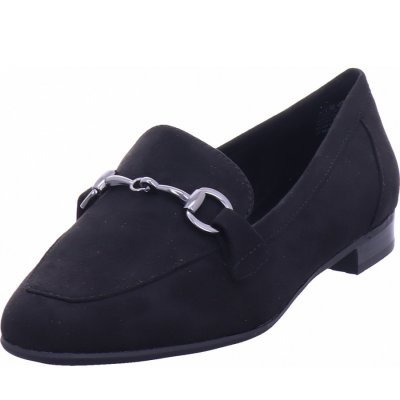 Marco Tozzi Slipper in schwarz