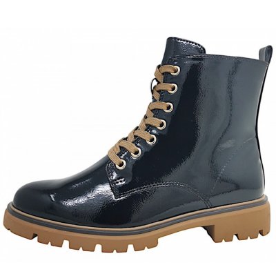 Marco Tozzi Schnürstiefel in black/nature 084 Marco Tozzi Schnürstiefel in black/nature 084