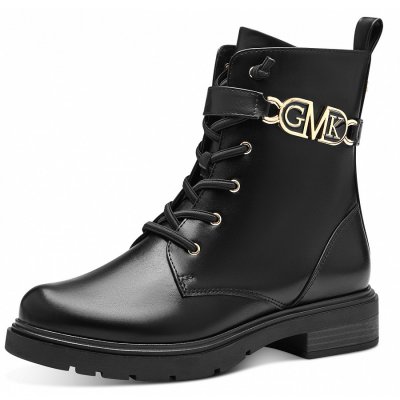Marco Tozzi Schnürstiefel in schwarz Marco Tozzi Schnürstiefel in schwarz