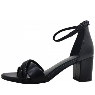 Marco Tozzi Sandalette in black comb. 098