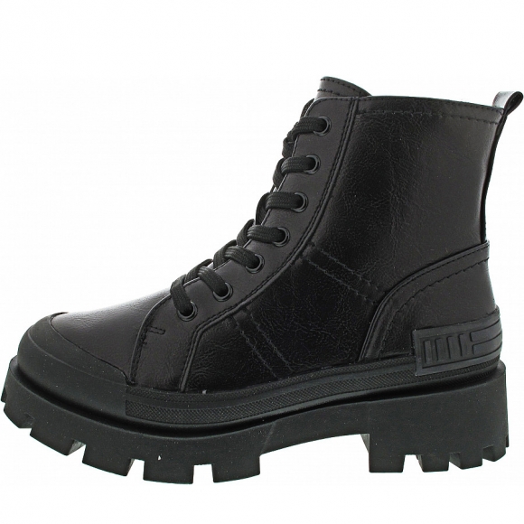 Marco Tozzi Schnürstiefelette in black