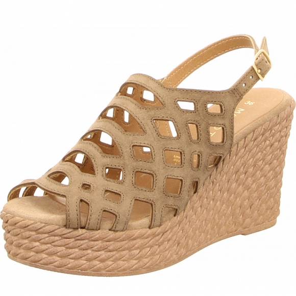 Marco Tozzi sandalette Sandalette in taupe