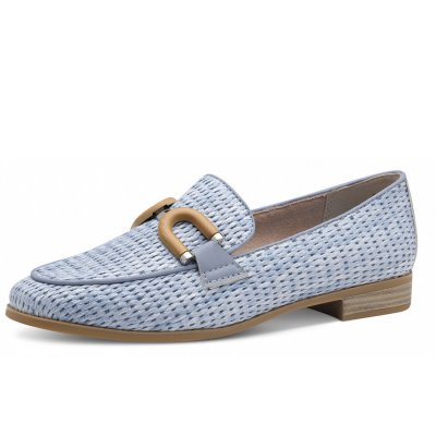 Marco Tozzi Slipper in blau
