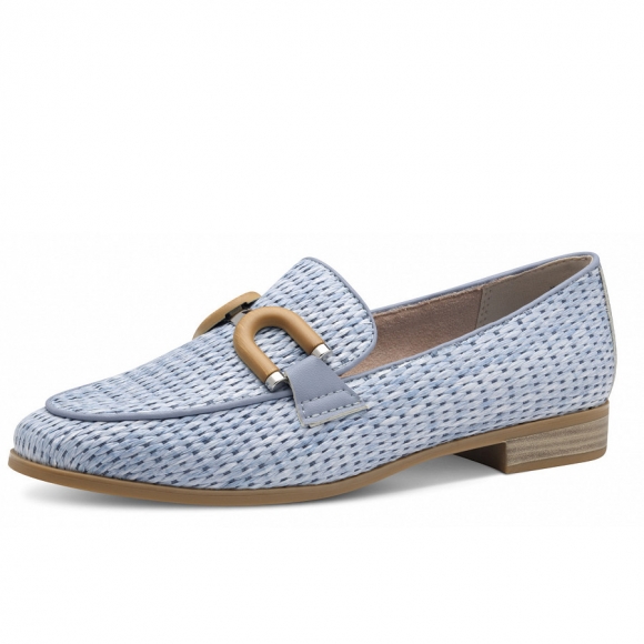 Marco Tozzi Slipper in blau