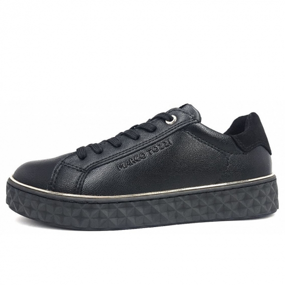 Marco Tozzi Sneaker in 085-Black Gold
