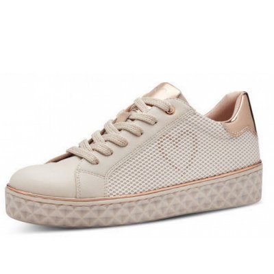 Marco Tozzi schn?rermodel 8370042 Sneaker in beige Marco Tozzi schn?rermodel 8370042 Sneaker in beige
