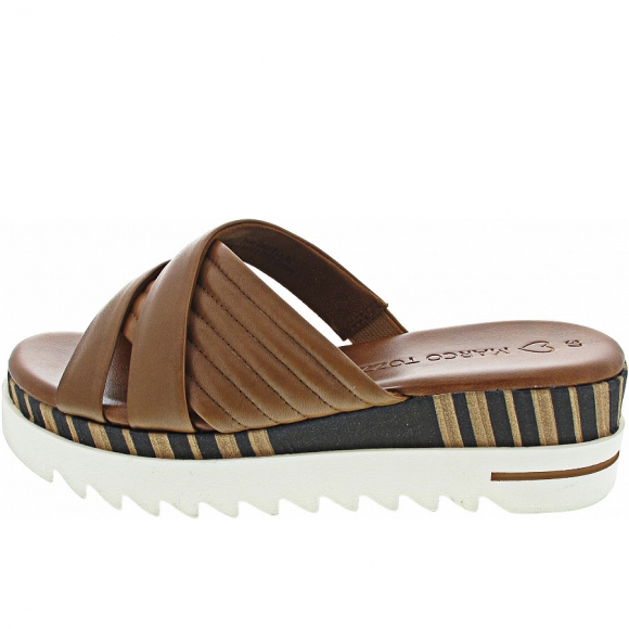 Marco Tozzi Pantolette in cognac