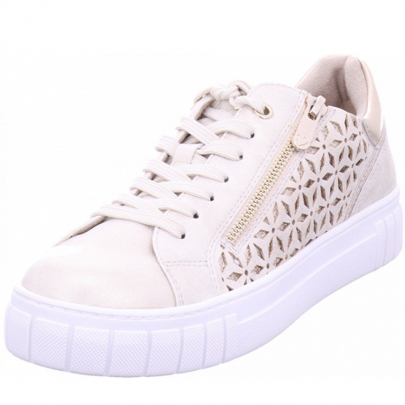 Marco Tozzi women lace-up Halbschuh in gold