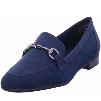 Marco Tozzi women slip-on Slipper in blau