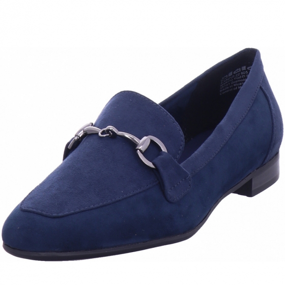 Marco Tozzi women slip-on Slipper in blau