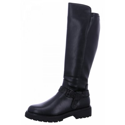 Marco Tozzi Langschaftstiefel in 007 black