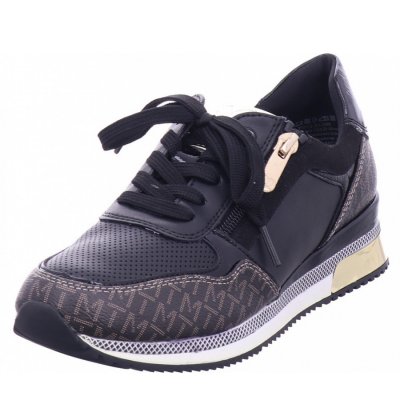 Marco Tozzi woms lace-up Halbschuh in schwarz