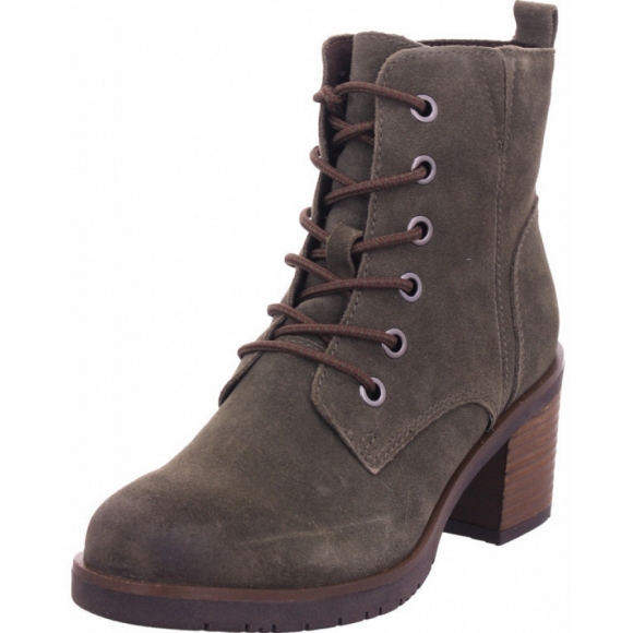 Marco Tozzi Damen Stiefelette Stiefel in grün