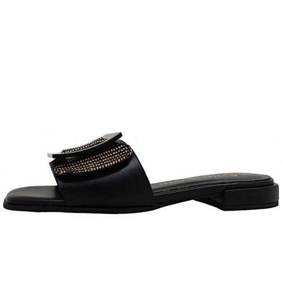 Marco Tozzi Pantolette in 098 black comb