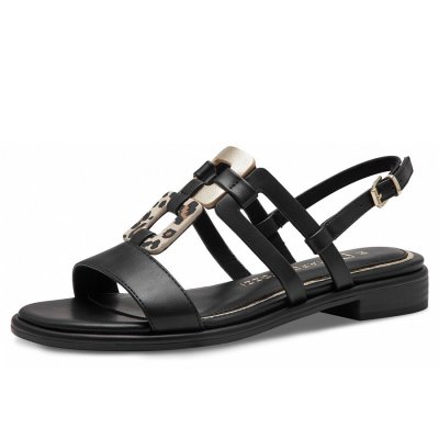 Marco Tozzi Sandale in black leo Marco Tozzi Sandale in black leo