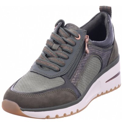 Marco Tozzi Keilsneaker in dunkel-grün Marco Tozzi Keilsneaker in dunkel-grün