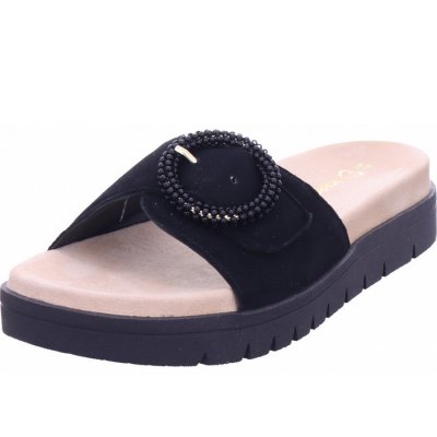 Marco Tozzi Pantolette in schwarz