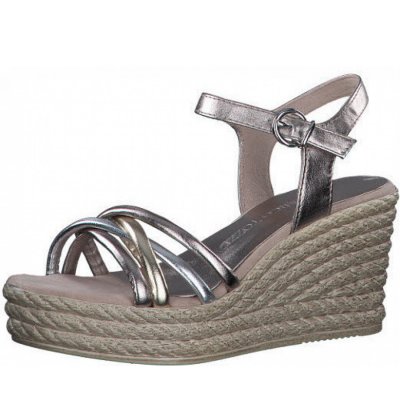 Marco Tozzi sandalette Sandalette in rosegold