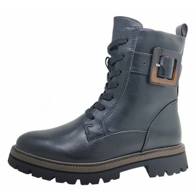 Marco Tozzi Schnürstiefel in black nappa Marco Tozzi Schnürstiefel in black nappa