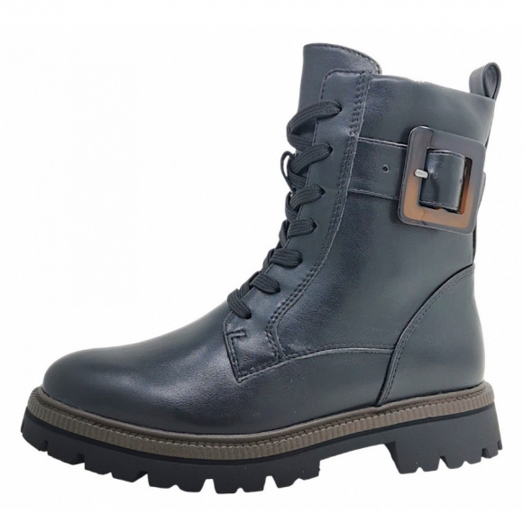 Marco Tozzi Schnürstiefel in black nappa