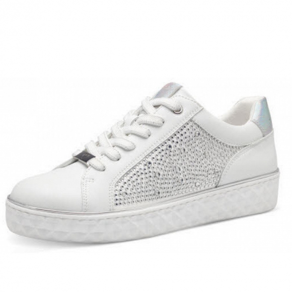 Marco Tozzi schn?rermodel 8370142 Sneaker in weiß-kombiniert