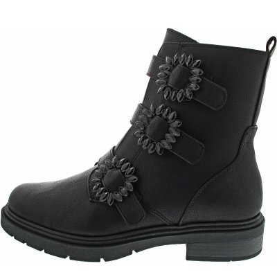 Marco Tozzi Stiefelette in black comb Marco Tozzi Stiefelette in black comb