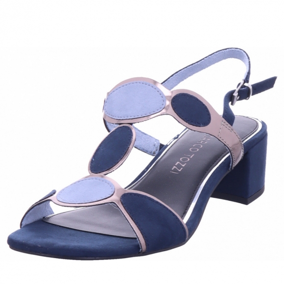 Marco Tozzi Sandalette in blau