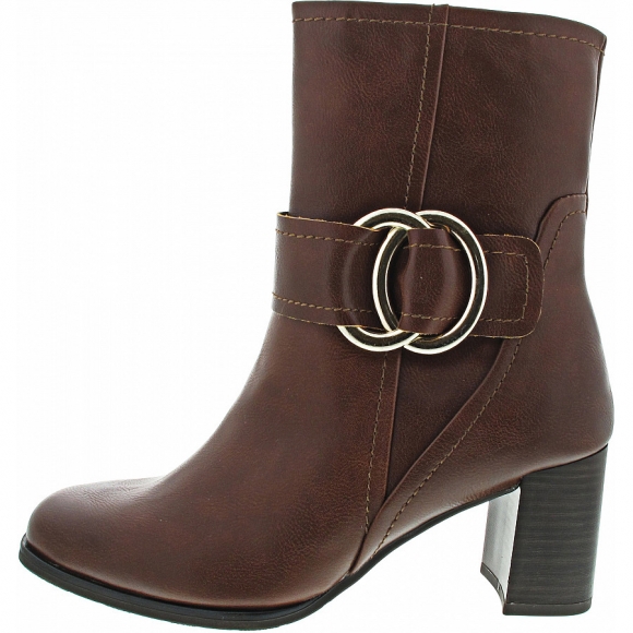 Marco Tozzi Stiefelette in chestnut