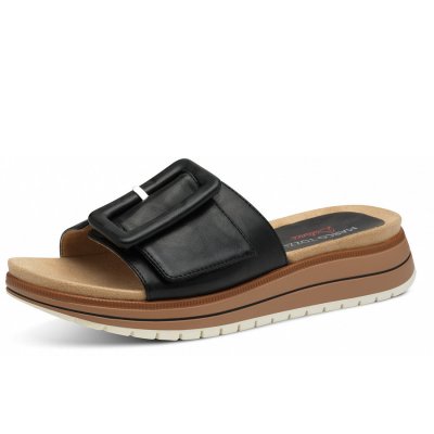 Marco Tozzi Pantolette in schwarz