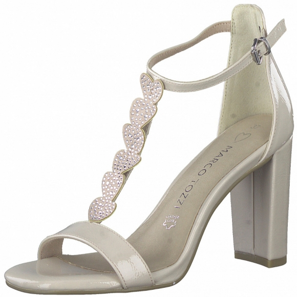 Marco Tozzi Sandalette in powder patent