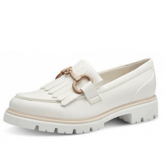 Marco Tozzi slippermodel 2470342 Slipper in weiß