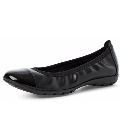 Marco Tozzi Ballerinas in schwarz Marco Tozzi Ballerinas in schwarz