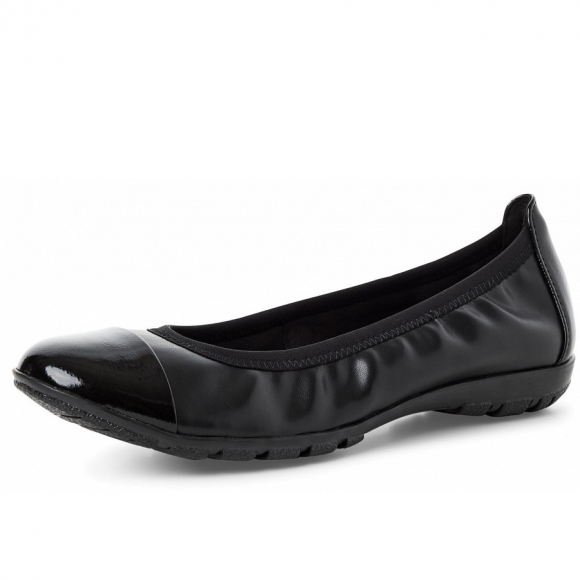 Marco Tozzi Ballerinas in schwarz
