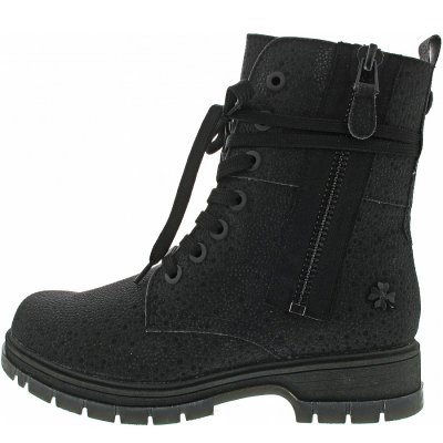 Marco Tozzi Stiefelette in black glitter