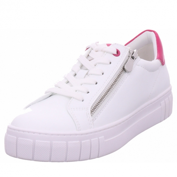 Marco Tozzi women lace-up Sneaker in weiß