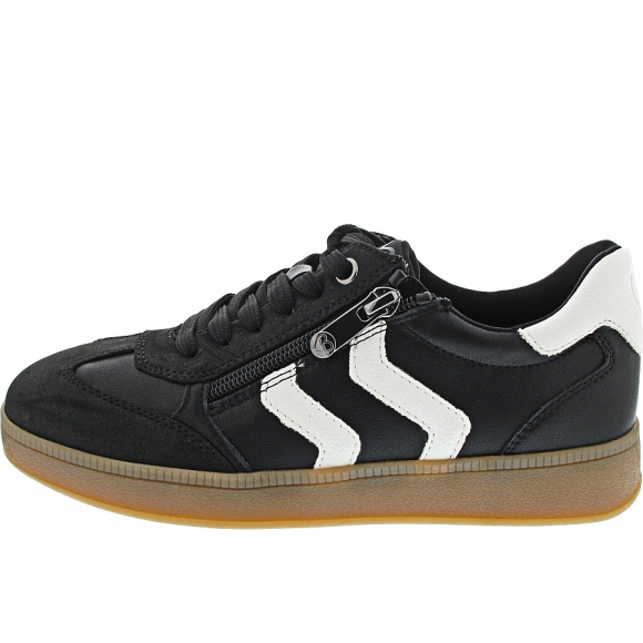 Marco Tozzi Sneaker in black-white