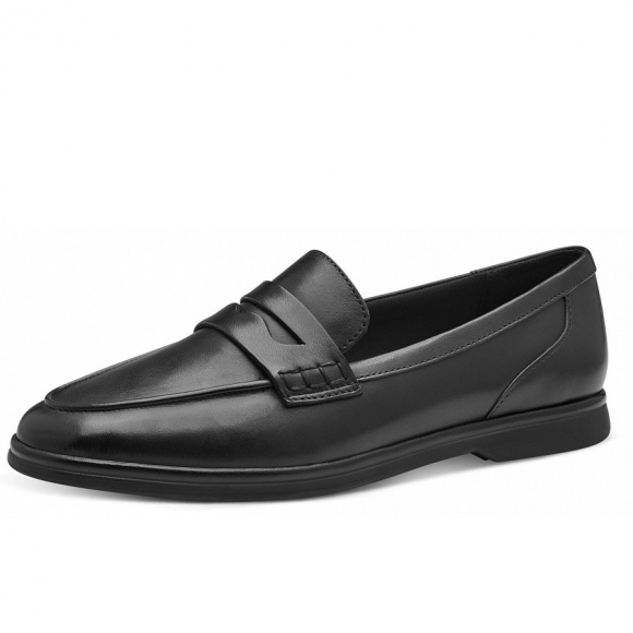 Marco Tozzi Slipper in schwarz